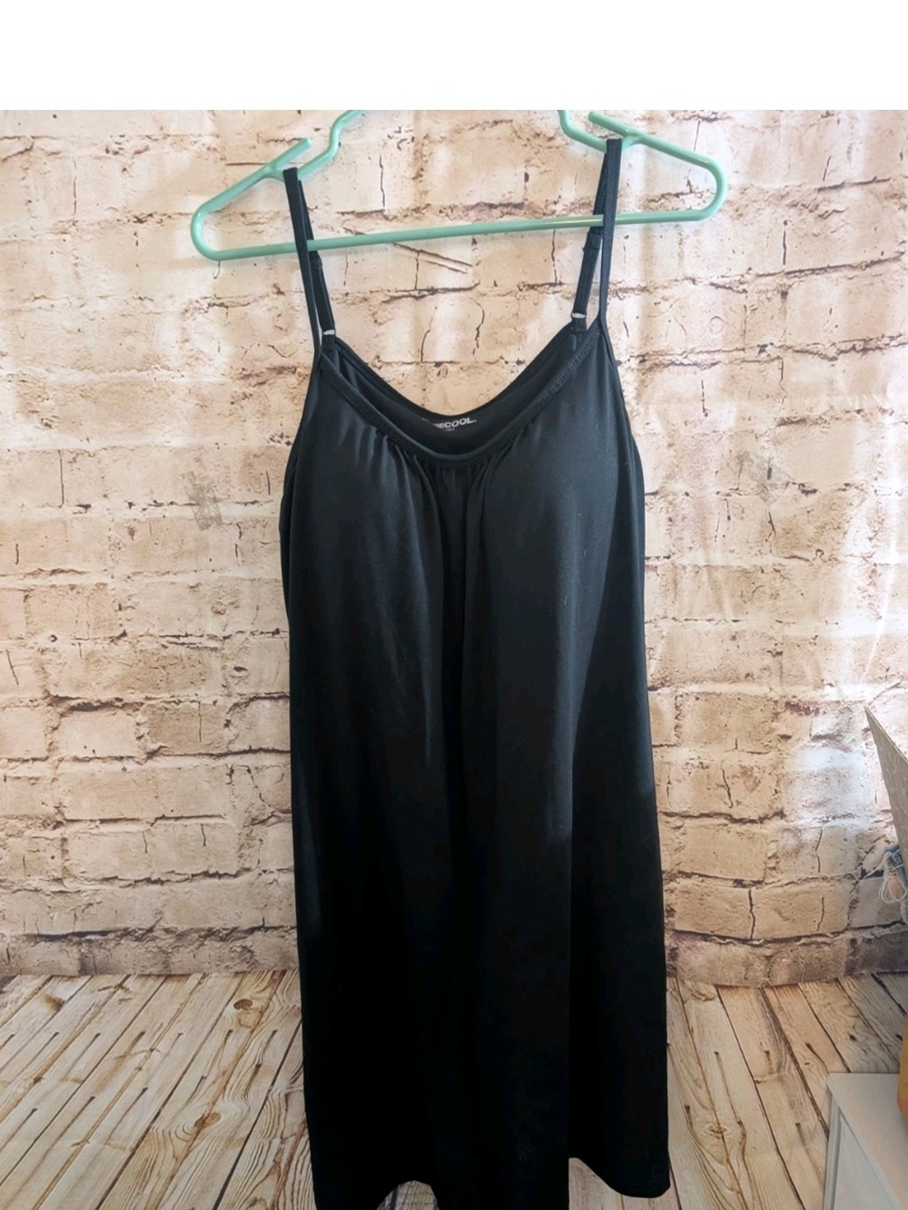 32 Degrees Cool Womens Large Black Sleeveless Romper Shorts Built In Bra